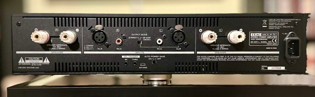 TEAC AP-701 Power amplifier