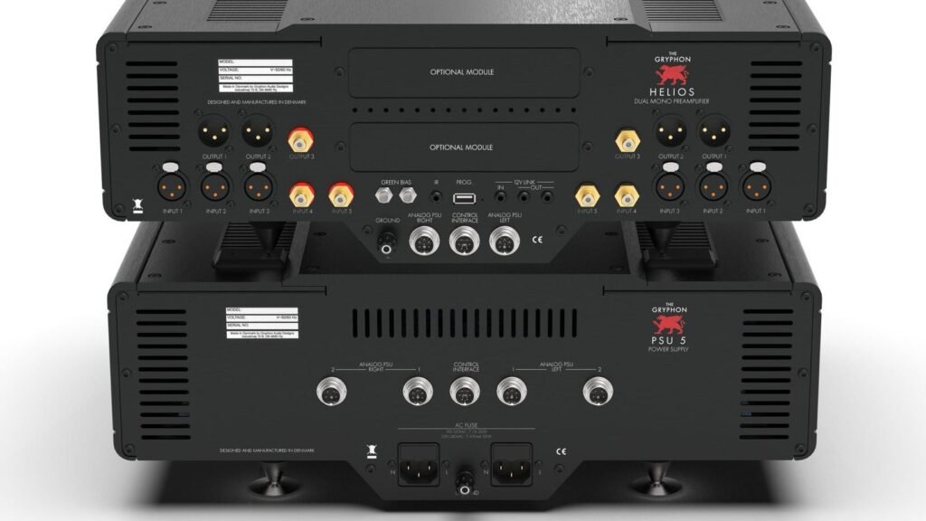 New Gryphon Helios Pre-amp + PSU 5