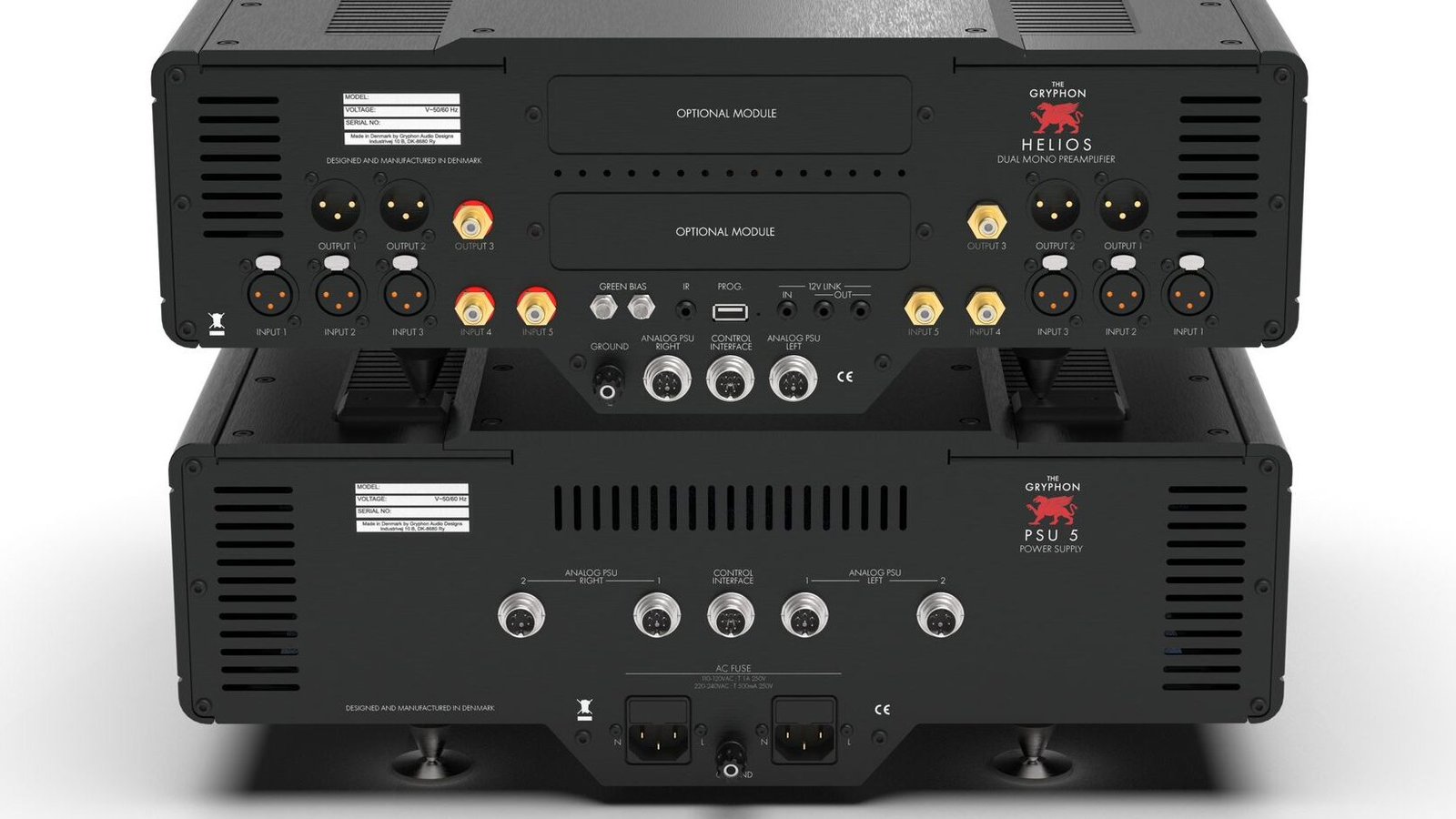New Gryphon Helios Pre-amp + PSU 5